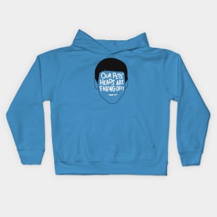 Our Pets' Heads Are Falling Off - Dumb and Dumber Quote Kids Hoodie